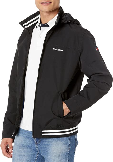 tommy hilfiger waterproof bomber jacket.